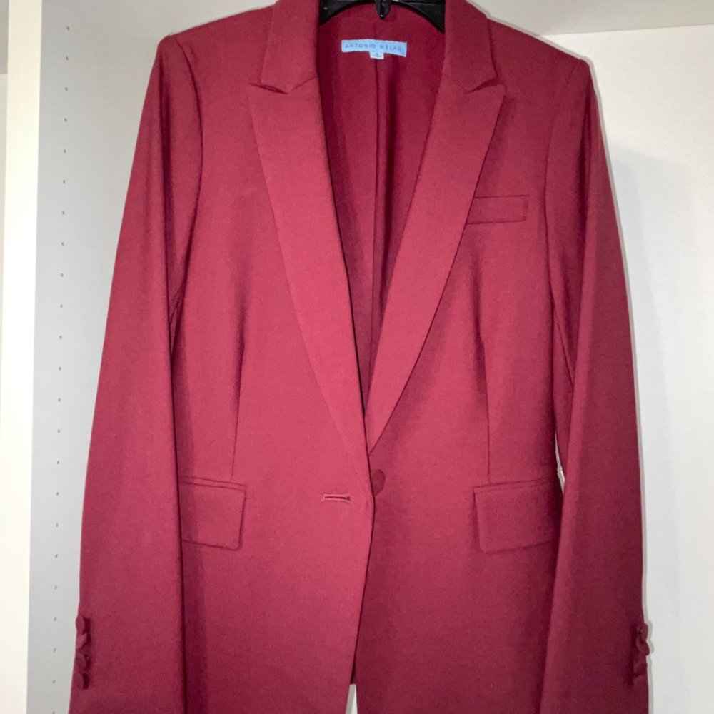 Antonio Melani Wine Blazer